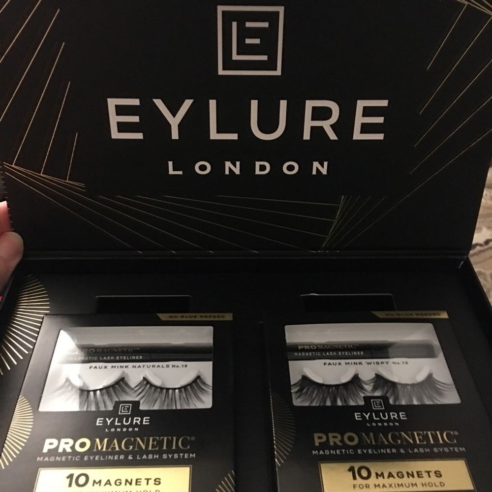 New Eylure London Promagnetic Eyeliner & Lash System! Never used, package of 4!
